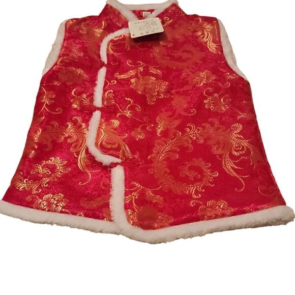 Nwt Lunar Year Kids Vest Size 5/5t or 120 - Picture 1 of 3